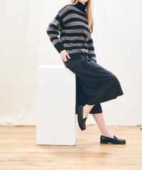 Jumper1234 - Stripe Breton Turtleneck Sweater