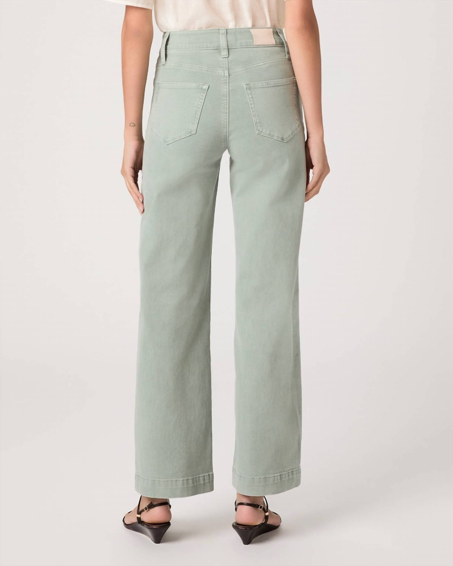 Paige - Anessa 31" Wide Leg Jeans