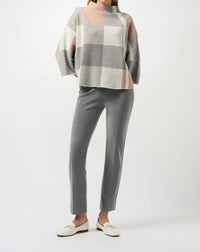 Joseph Ribkoff - Plaid Jacquard Sweater