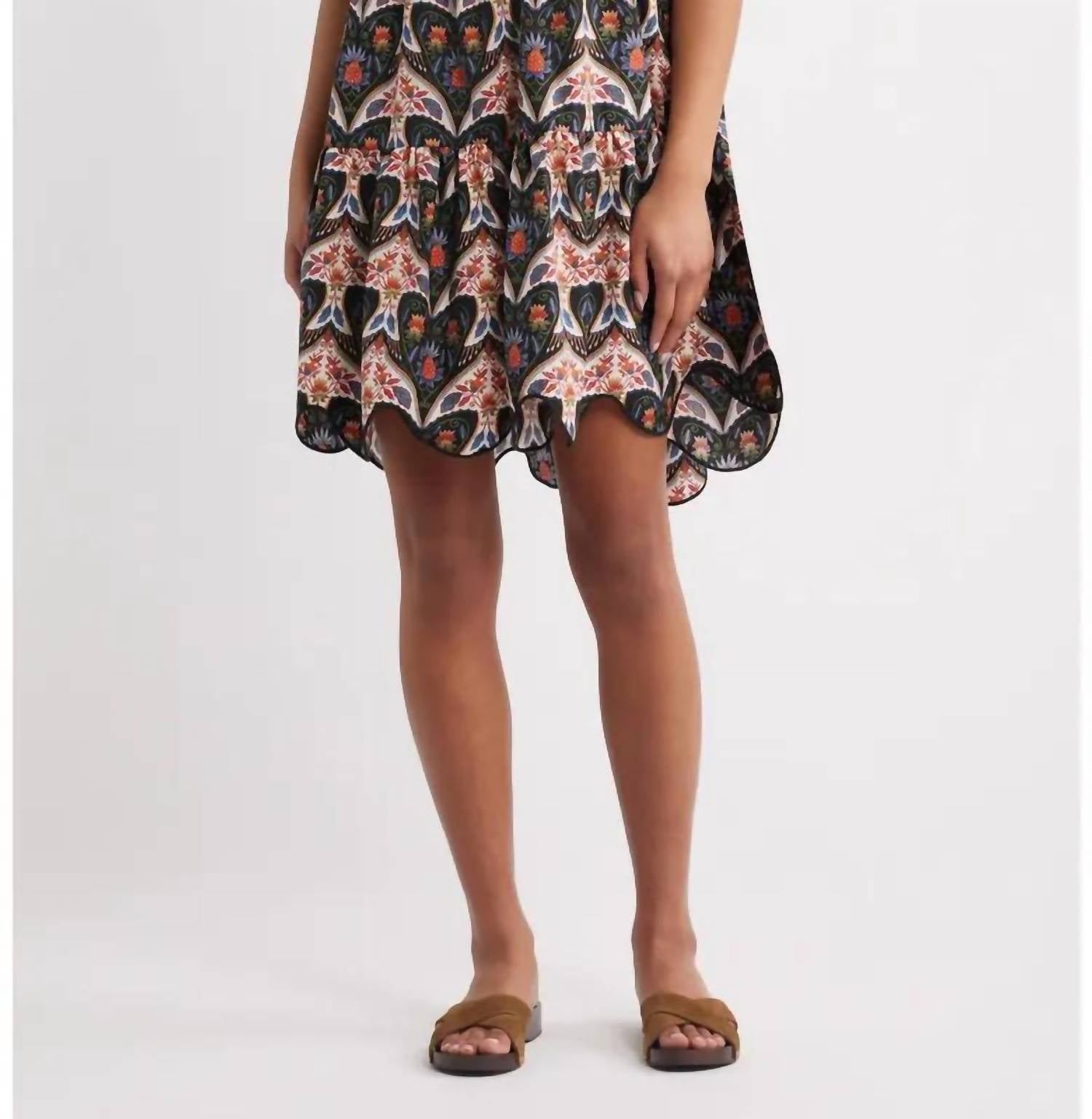 Farm Rio - Porcelain Birds Mini Dress