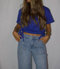 Papermoon - Side Tie Crew Tee