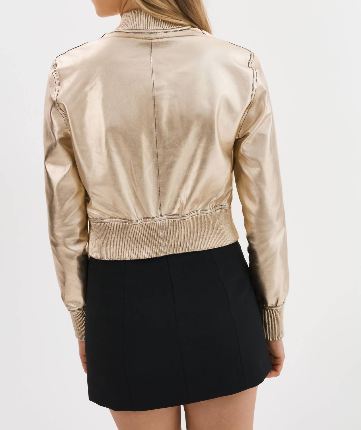 Lamarque - Kordella Long Sleeve Reversible Bomber Jacket