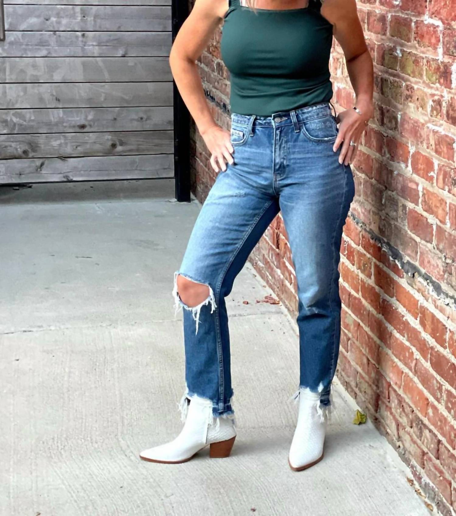Hem & Thread - Ruffle Tank Body Suit
