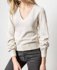 Lilla P - Full Sleeve V-neck Sweater