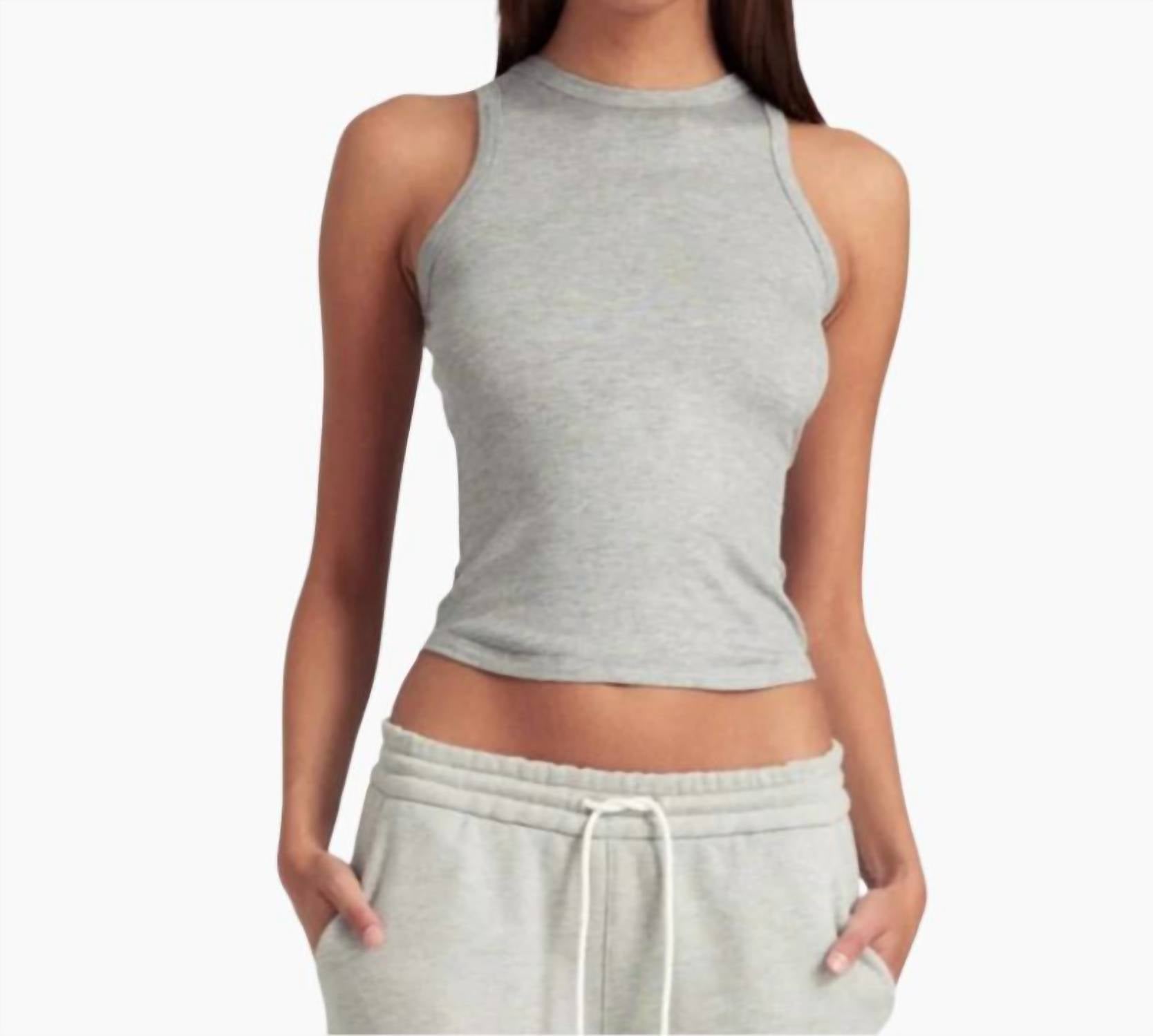 Sprwmn - Rib Racer Front Tank Top