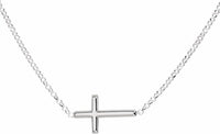 White Label - Women's Tiny Cross Necklace