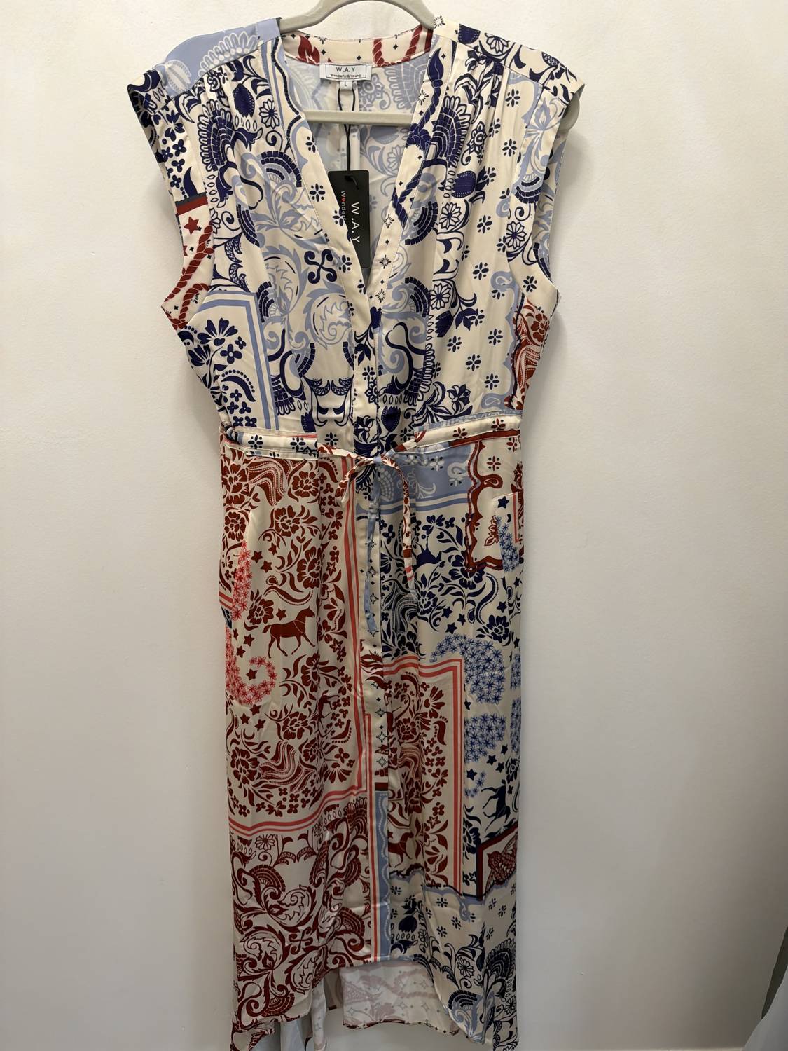 Wonderful & Young - Women's Silky Midi Dress