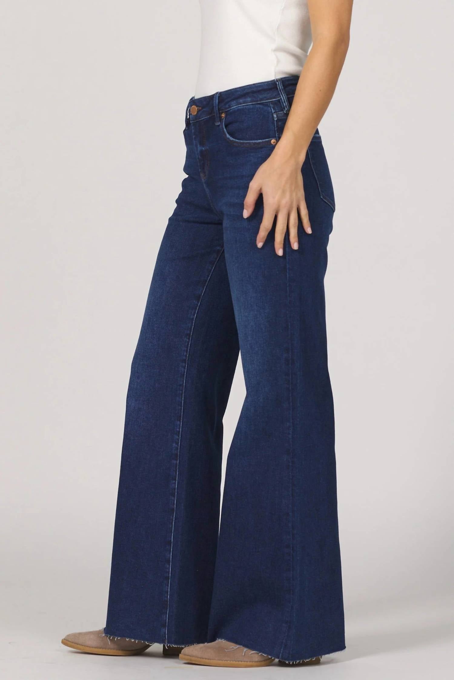 Dear John Denim - Women's Hidden Micah Wide Leg Jeans