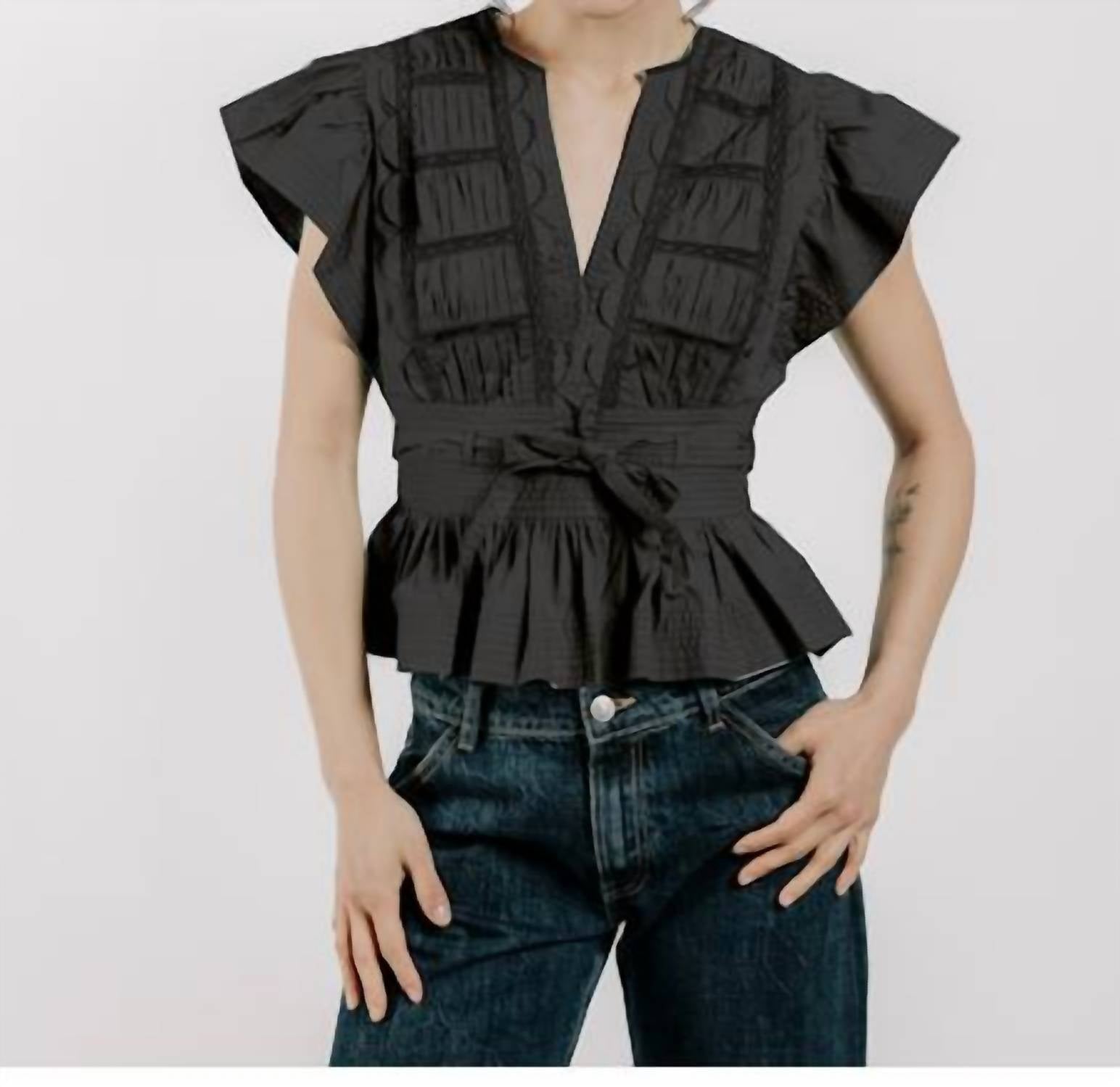 Love The Label - Madelyn Peplum Top