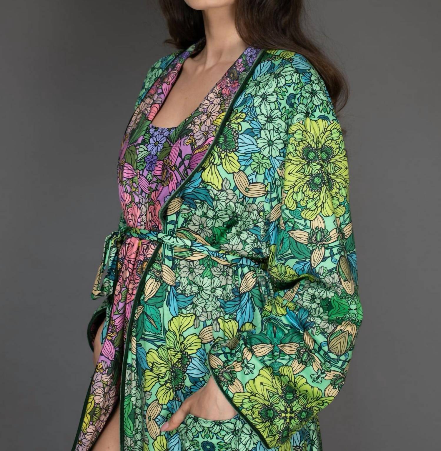 Faire - Floral Reversible Robe