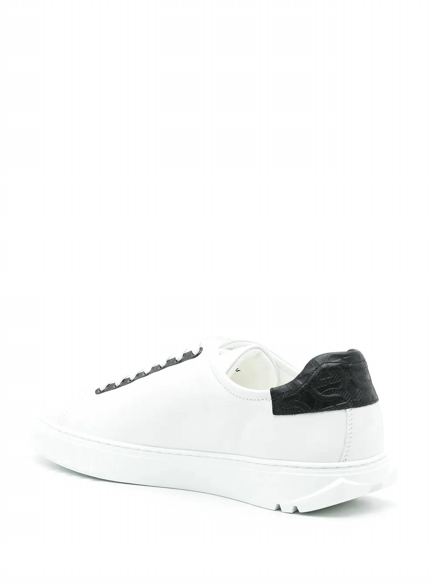 Salvatore Ferragamo - Men's Leather Lace Up Trainers Sneakers