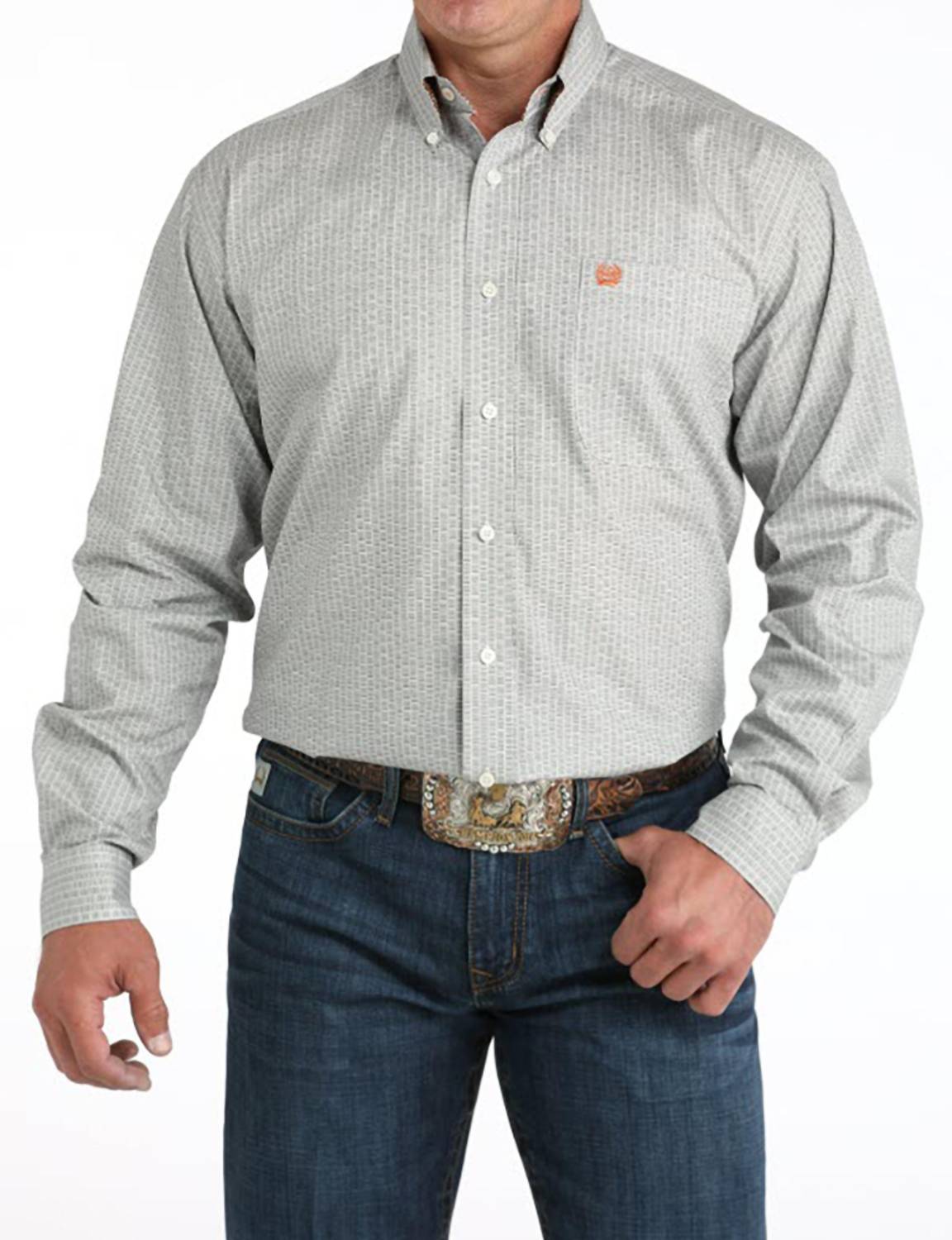 Cinch - Men's Print Button Down Shirt