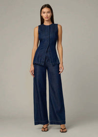 Joe'S Jeans - The Seamed Sleeveless Tunic Top