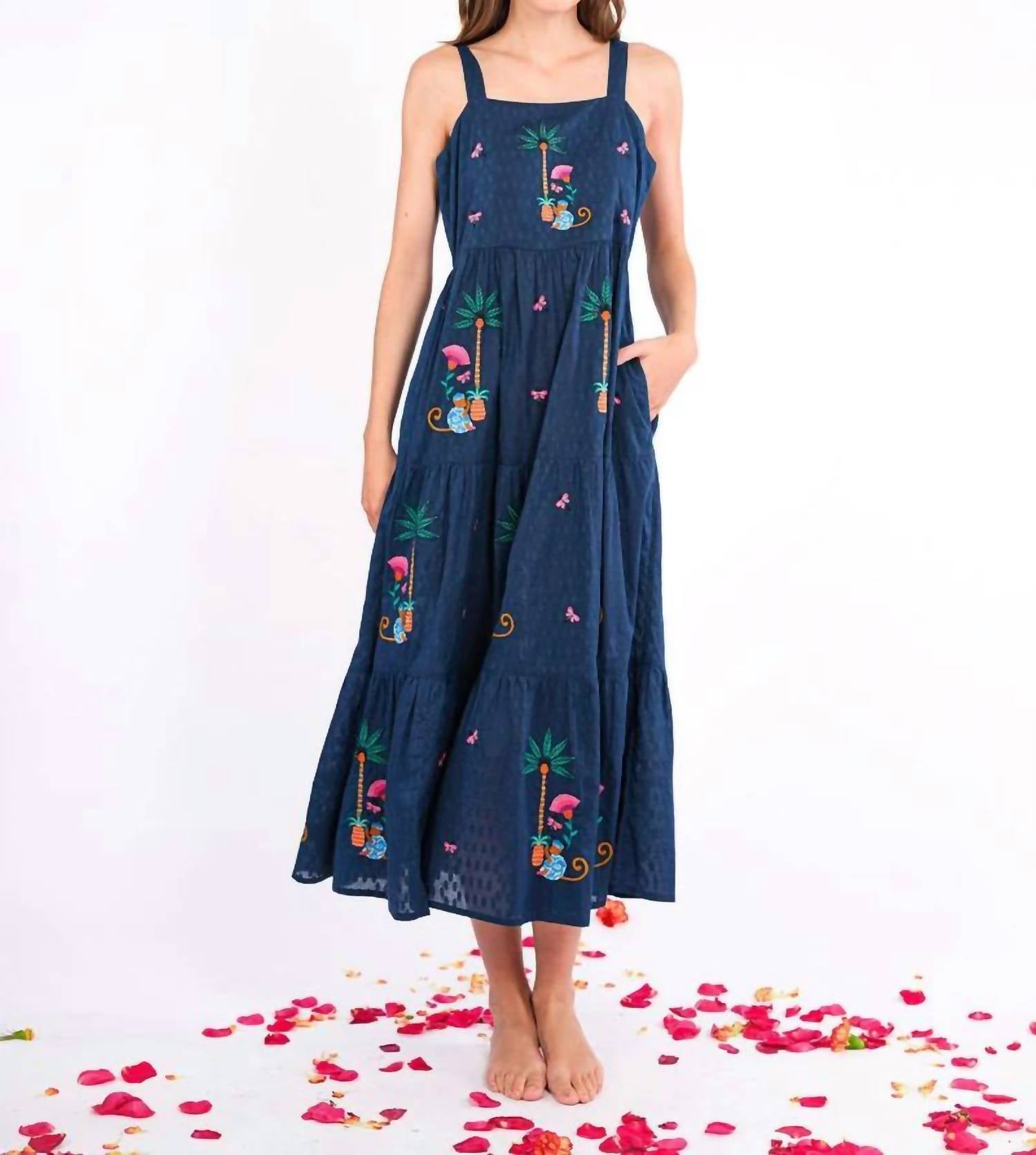 Nimo With Love - Cornflower Midi Dress