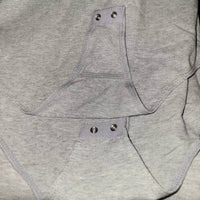 American Apparel - Cropped Top Bodysuit Long Sleeves