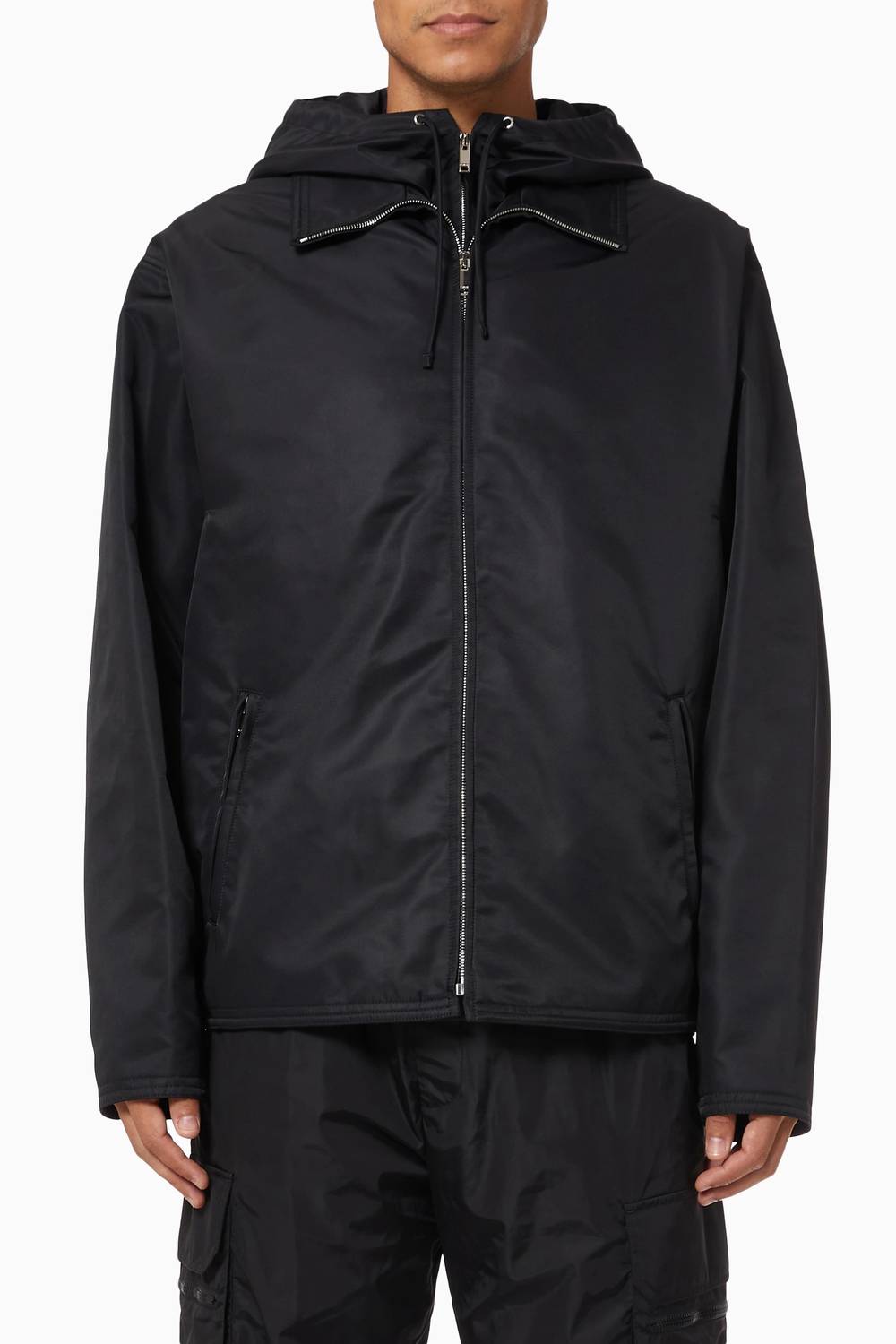 Valentino - Nylon Pea Coat