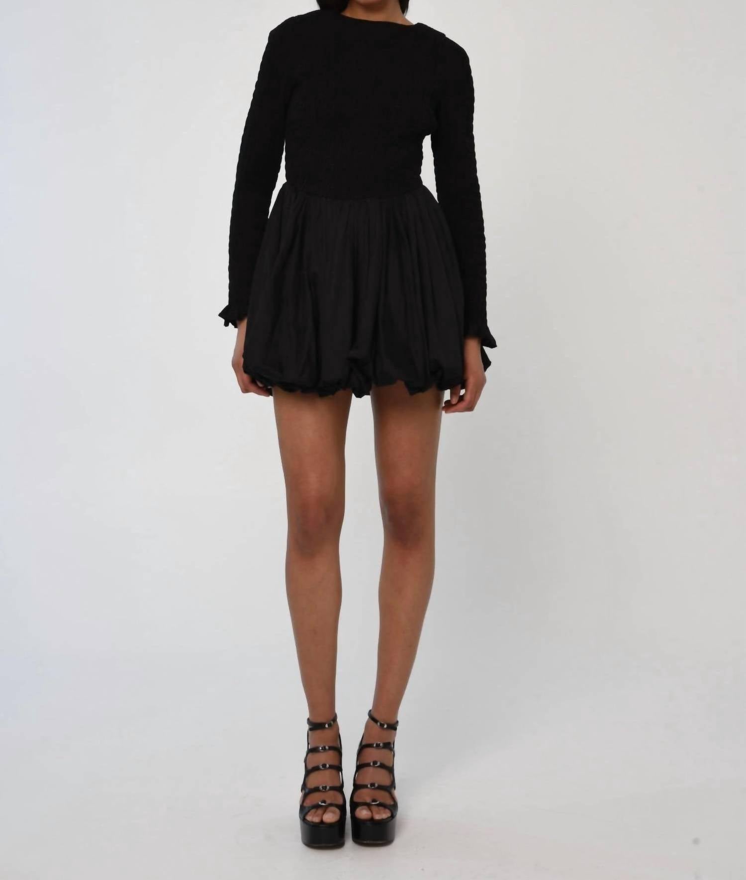 Love The Label - Rebecca Bubble Mini Dress