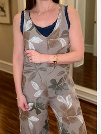 Look Mode Usa - Linen Printed Romper