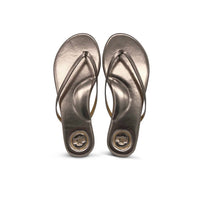 solei sea Women's Indie Sandal in metallic pewter - women's sandal - alternate view