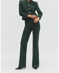 Veronica Beard - Crosbie High Rise Wide Leg Jeans