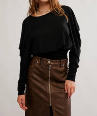 Free People - Moxie Long Sleeve Top