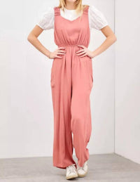 Polagram - Women's Marley Sleeveless Wide Leg Jumpsuit