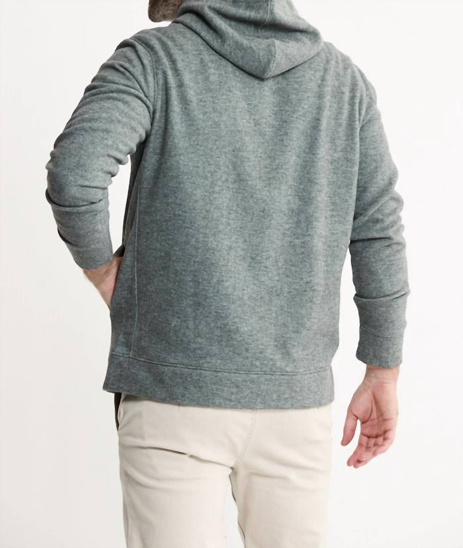Jachs New York - Wool Blend Pullover Hoodie