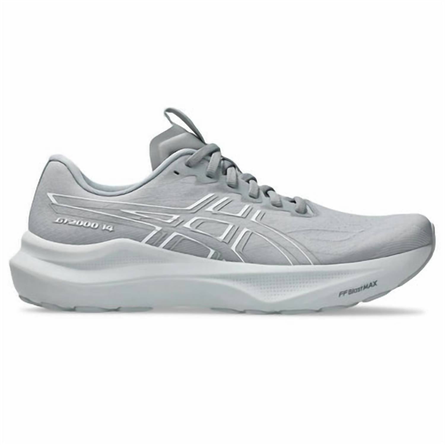 ASICS Men's Gt-2000 14 Shoe in gravel white - men's sneaker