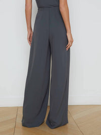 L'Agence - Nova Pleated Wide Leg Pant