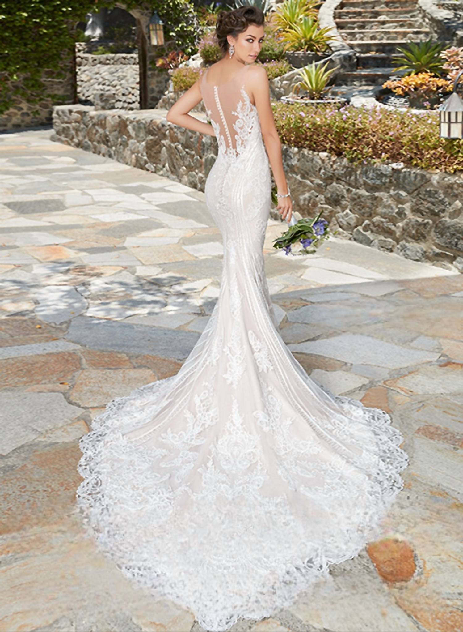 Kitty Chen Couture - Ivana Mermaid Lace Dress