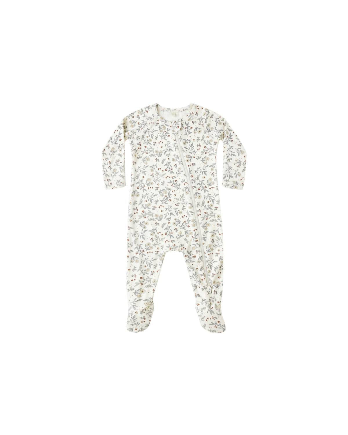 Quincy Mae - Bamboo Zip Footies