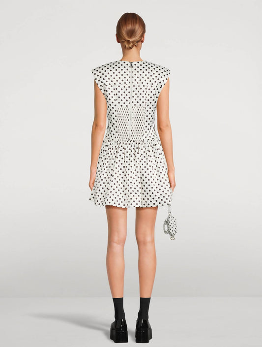 Ganni - Satin Corset Mini Dress