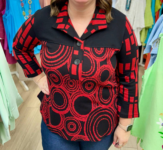 Parsley & Sage - Hilda 3/4 Sleeve Top