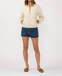 Lovestitch - Soft Structure Zip Up Jacket