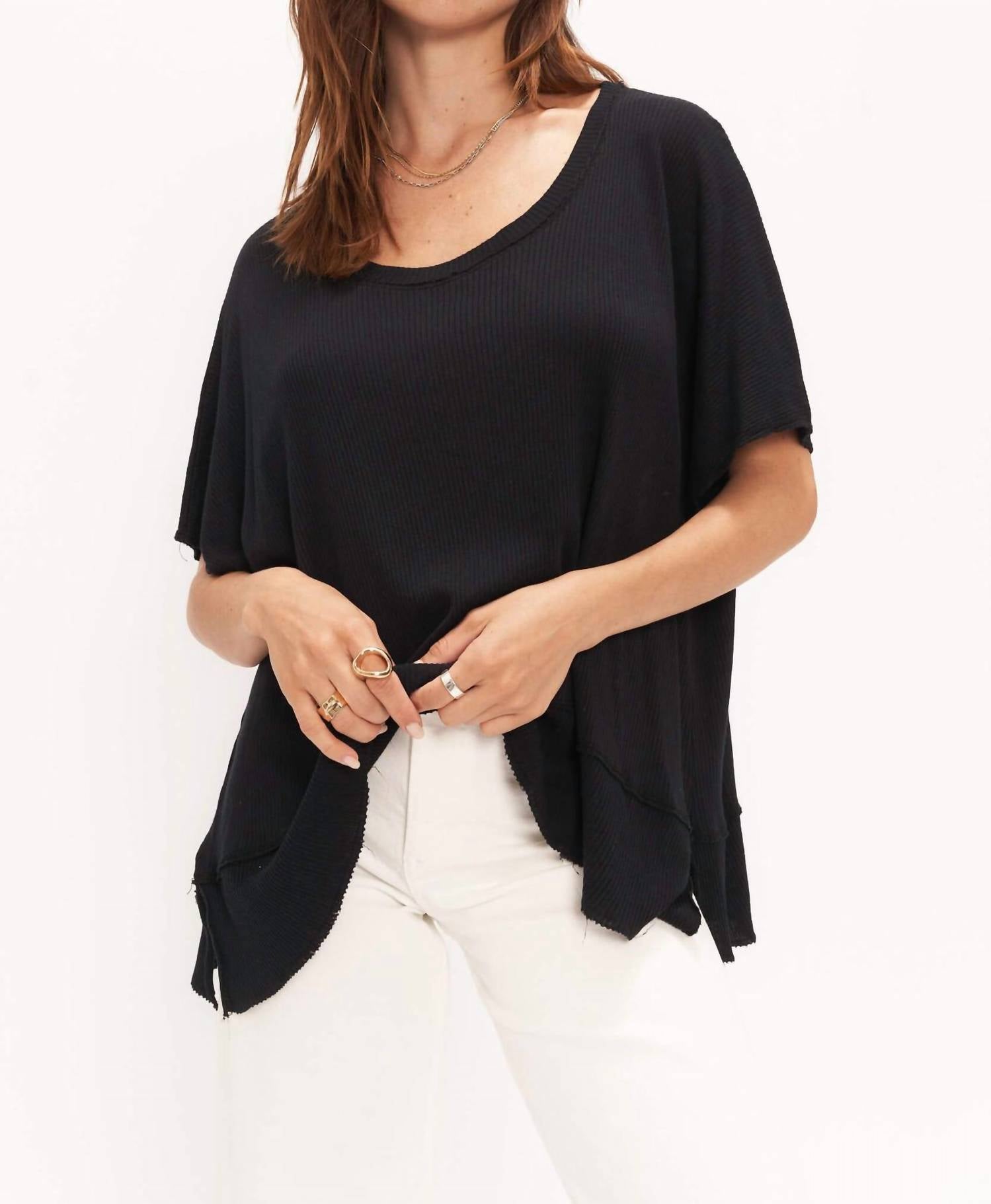 Project Social T - Dalette Scoop Rib Tee