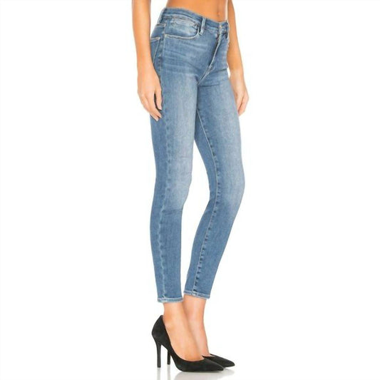 Frame - Le High Rise Crop Skinny Jeans