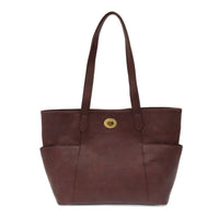 Joy Susan Women's Judy Tote Bag in bordeaux - women's bag