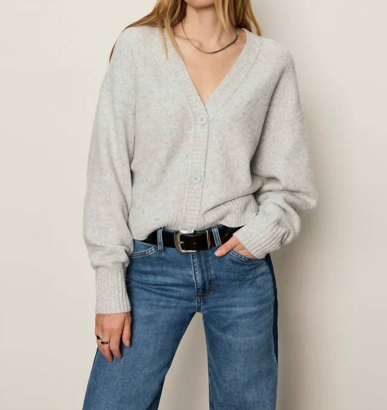 Sanctuary - Shimmer Long Sleeve Cardigan