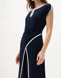 Joseph Ribkoff - Draped Bodice Culotte Jumpsuit