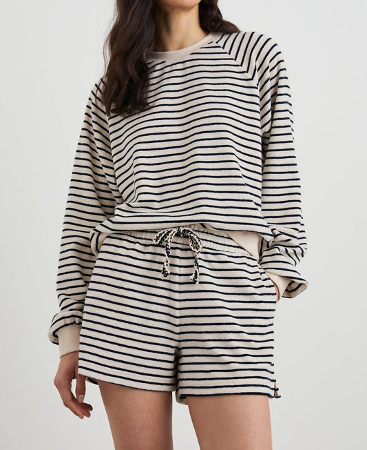 Rails - Teddy Sailor Stripe Terry Towel Short