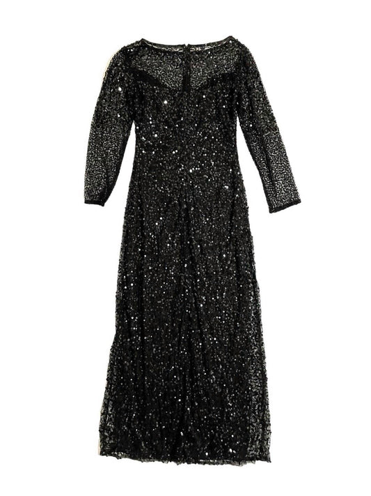Pisarro Nights - Women's Sequin A Line Illusion Evening Dress