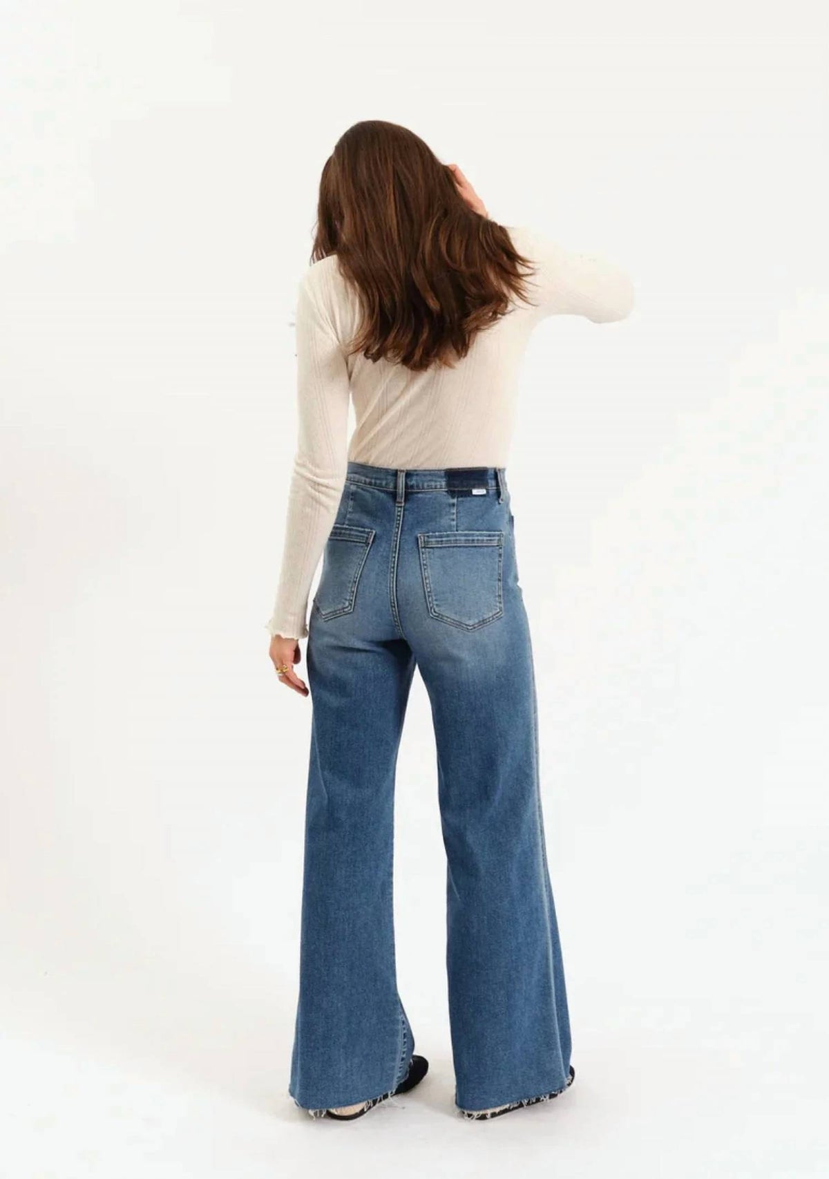 Daze - Far Out High Rise With Fashion Pocket Jeans