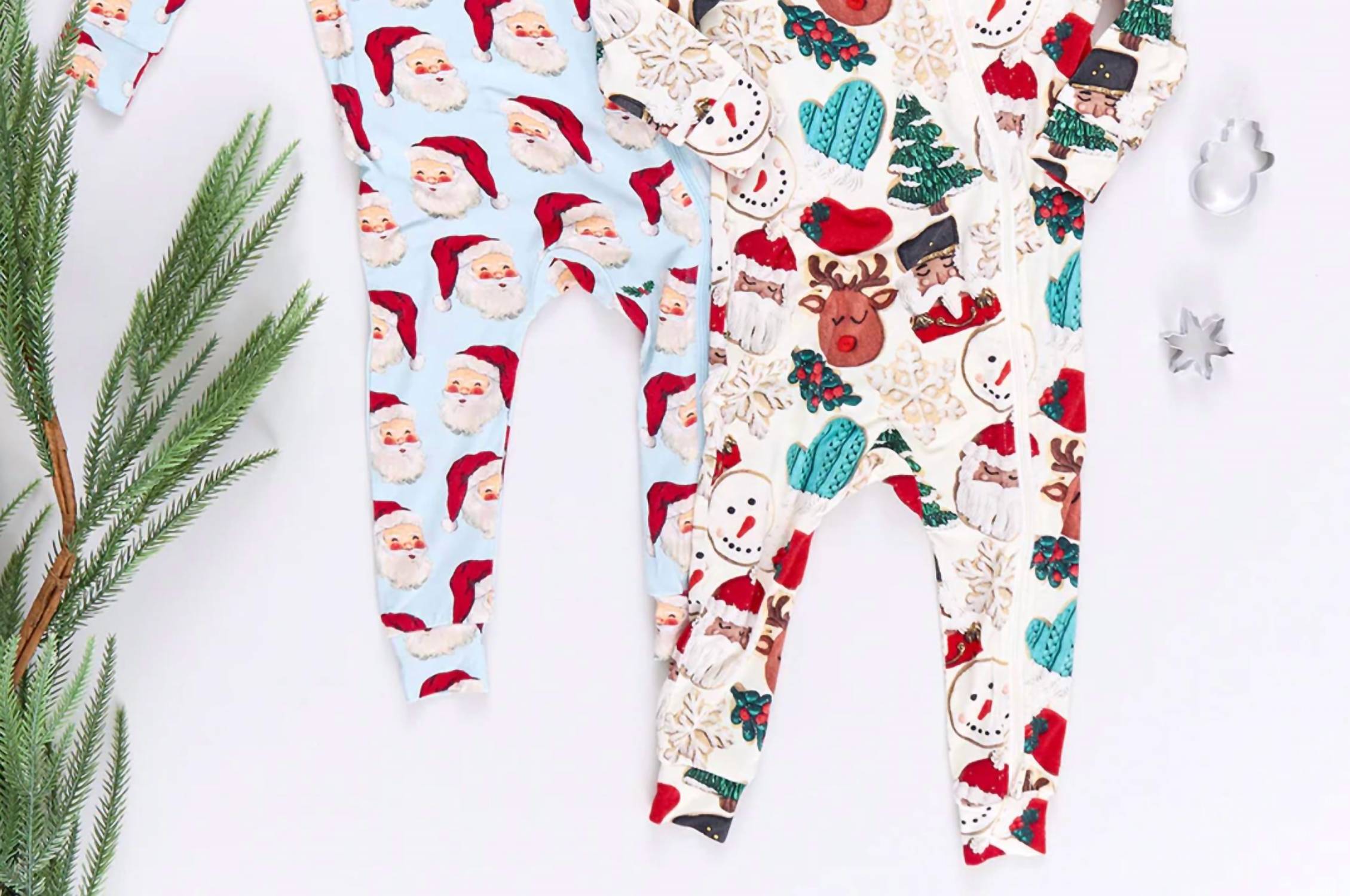 Pink Chicken - Holiday Bamboo Romper