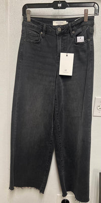 Hidden - Women's Hi Rise Cropped Wide Leg Jeans