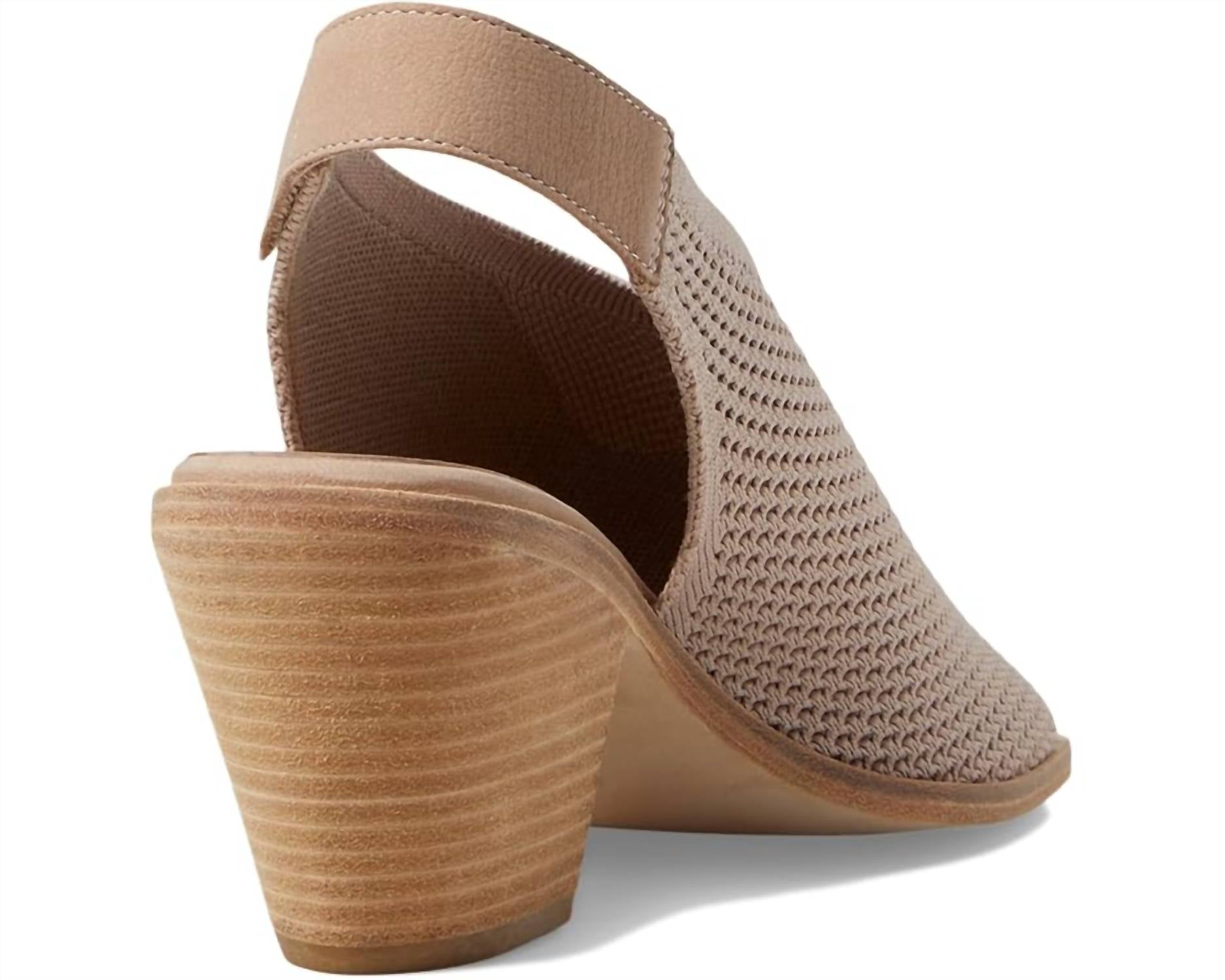 Eileen Fisher - Women's Avil Block Heel Knit Slingback Sandals