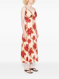 Johanna Ortiz - Sendero De Astromelias Midi Dress