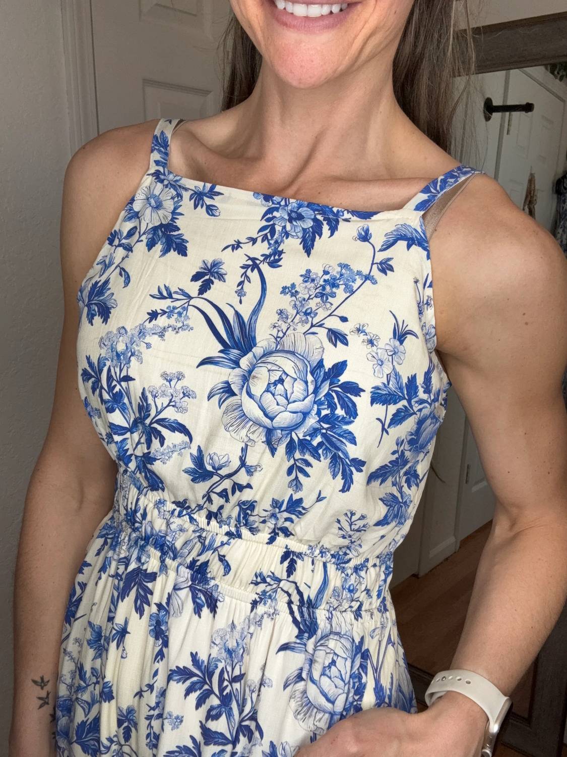 Hayden La - Myla Floral Smocked Waist Jumpsuit
