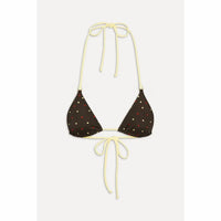 Frankies Bikinis - Nick Reversible Shine Bikini Top