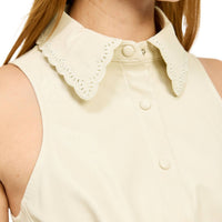 En Saison - Barrett Faux Leather Mini Dress