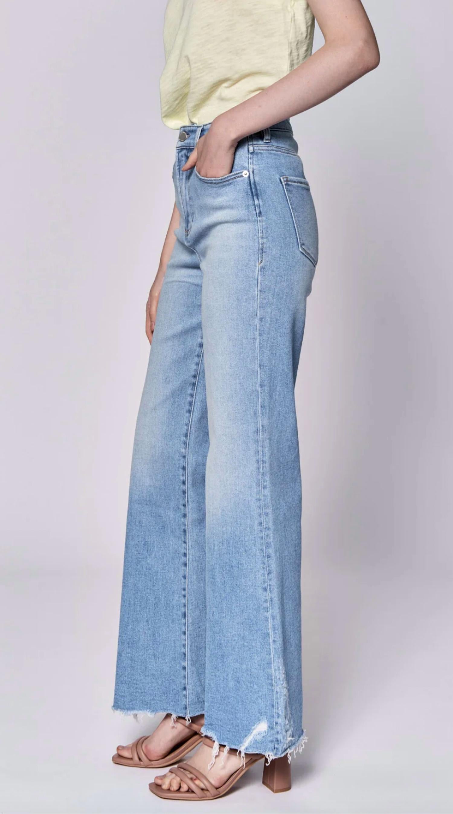 Dear John Denim - Fiona High Rise Wide Leg Jean